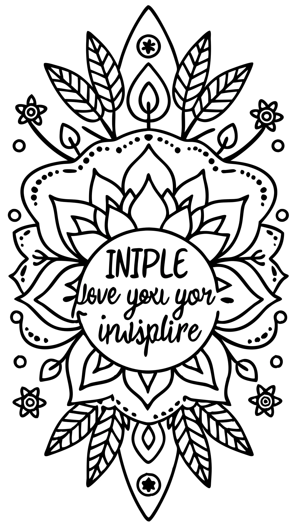 coloriages imprimables inspirants